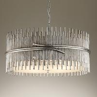 Chelsom Silver Sculpture Chandeliers SS-80-4P