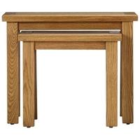 charltons xandra oak nest of tables