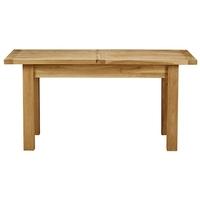 charltons bretagne oak dining table 160cm extending