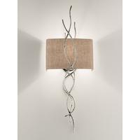 Chelsom Silver Sculpture Wall Light SS-13-W1