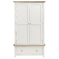 Charltons Lilli Painted Wardrobe - Double with Drawer