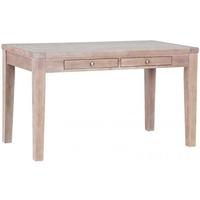 Chalked Oak Cafe Table - Rectangular