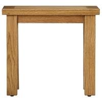 charltons xandra oak lamp table