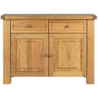 Charltons Bretagne Oak 2 Door 2 Drawer Sideboard