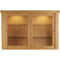 Charltons Bretagne Oak 2 Door Sliding Dresser Top with Light