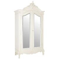 Chateau 2 Door Mirrored Armoire