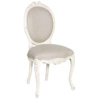 Chateau Linen Upholstered Ribbon Dining Chair