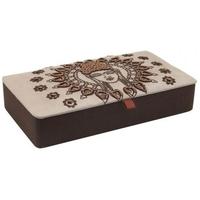 chocolate buddha jewellery box set of 2