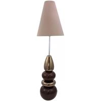 chocolate and bronze phoenix statement lamp