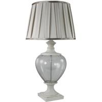 champagne and ivory regency statement lamp