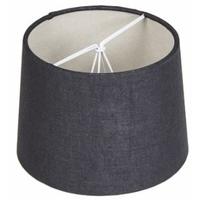 charcoal grey lamp shade 15cm