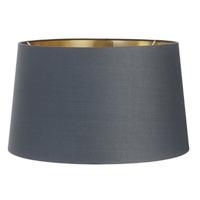 Charcoal Shade with Gold Lining