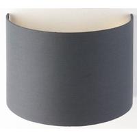 Charcoal Wall Lamp Shade with Gold Lining
