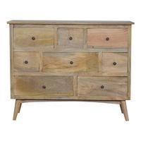 Chest of 8 Drawers, Natural