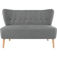 Charley 2 Seater Sofa, Graphite Grey