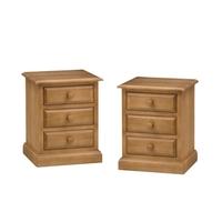 Cheshire Pine Set of 2 Bedside Tables