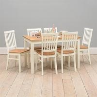 Chiltern Painted Dining Set with 6 Chairs