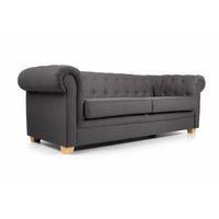 chester 3 seater sofa charcoal