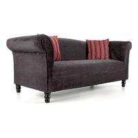 Chelsea 2 Seater Sofa Black