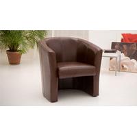 Chelston tub chair brown