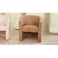 chester tub chair medium brown