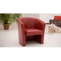 Chelston tub chair red