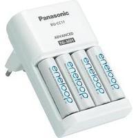 Charger for cylindrical cells incl. rechargeables Panasonic eneloop Lader + 4x AA-Ak
