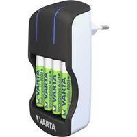 Charger for cylindrical cells incl. rechargeables Varta Plug Lader AAA , 