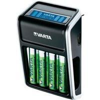 charger for cylindrical cells incl rechargeables varta lcd plug aaa a