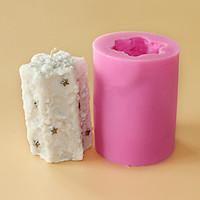 christmas snowflake mold diy silicone soap candle mold handmade soap s ...