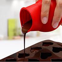 Chocolate Melting Mould Butter Sauce Milk Silicone Pot Kitchen Heat Microwave