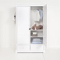 CHILDREN\'S LUXURY 2 DOOR WARDROBE in White