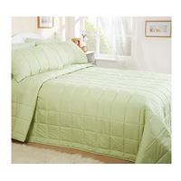 checkers quilted bedspread double