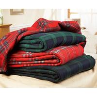 Check Fleece Blanket (60\