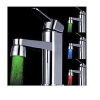 Changing Color Battery-Free Water Powered Kitchen Colorful LED Faucet Light