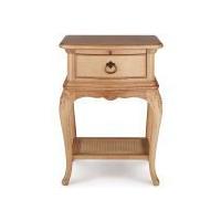 charlotte 1 drawer bedside cabinet