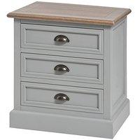 Churchill Collection Three Drawer Bedside