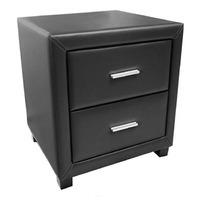 chelsea 2 bedside unit black