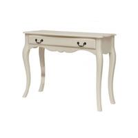 Chanty Off White Finish Dressing Table With 1 Drawer