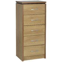 Charles 5 Drawer Narrow Chest