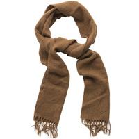 Chocolate 100% Lambswool Scarf