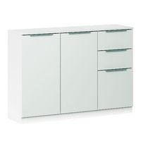 chelsea 3 door 2 drawer sideboard white