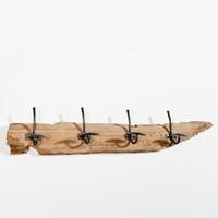 Charming Rustic Kosta Driftwood Coat Rack