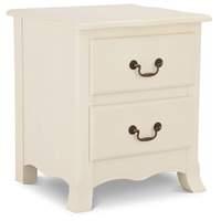 chantilly antique white bedside