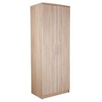 Chester 2 Door Plain Wardrobe in Oak