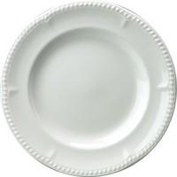 Churchill Super Vitrified P857 Buckingham Plate, White (Pack of 12)