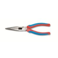 channellock e318cb 8 inch long nose plier e series xlt code blue