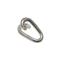 Chain Fence Repair Link 6MM 1/4 Inch Weatherproof Bzp Zinc Plated ( pack 12 )