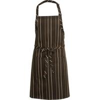 chef works a973 adjustable bib apron choccream