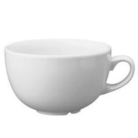 Churchill Super Vitrified P882 Plain Ware Cappuccino Cup, White (Pack of 24)